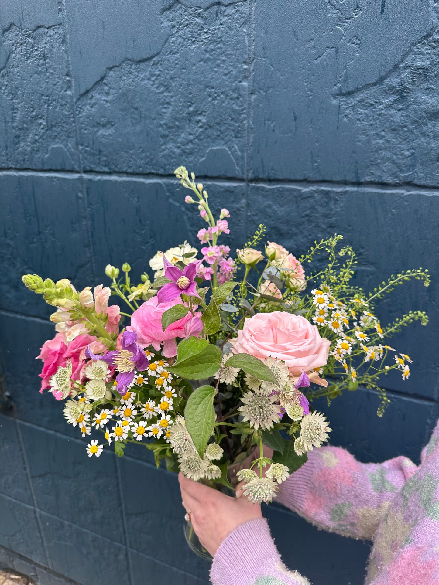 Seasonal Vase of Blooms