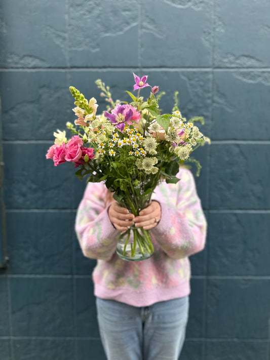 Seasonal Vase of Blooms